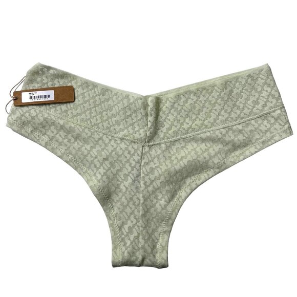 SKIMS Logo Mesh Boyshort Lot of 2 Bone Desert XXS - Picture 4 of 12